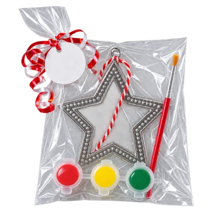 Kerstster om te verven