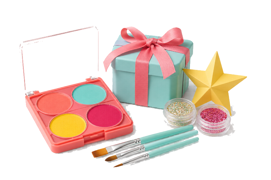 Schminkset glitterfeest